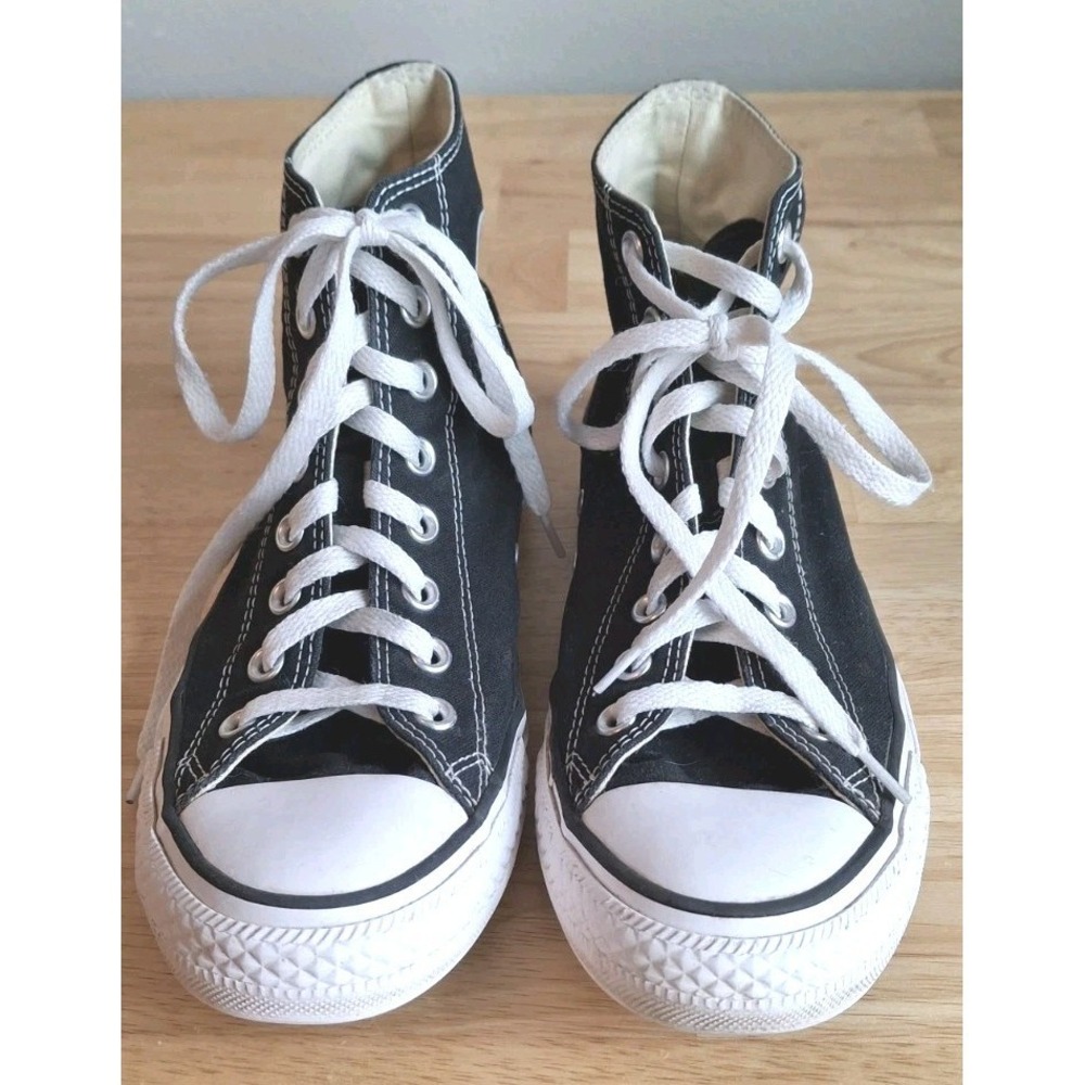 Converse Chuck Taylor All Star Hi Top Black Canvas Sneakers M9160 Men 7 Womens 9
